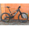 Custom ebike na carbon ráme Dengfu E10 21“, Bafang M600, 17.5Ah 840Wh