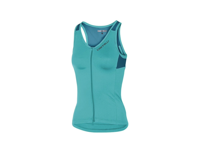 Castelli dámsky cyklistický SOLARE TOP aqua