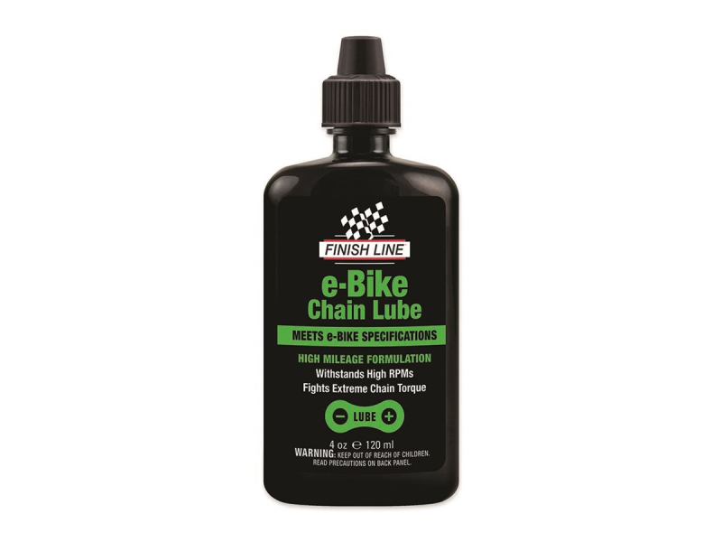 Molybdenový olej na reťaz Elektrobicyklov FINISH LINE E-Bike Chain Lube 120ml-kvapkadlo