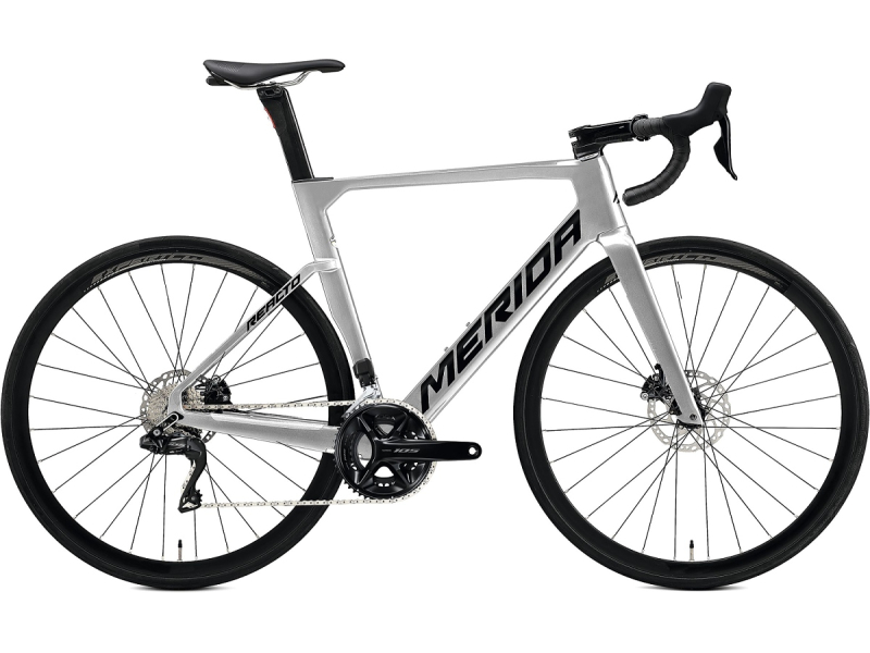 MERIDA REACTO 6000 Di2 titanium/čierny 2023