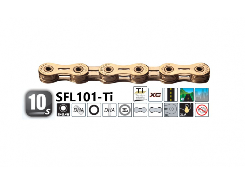 Reťaz Yaban SFL101-TI 116L QL10