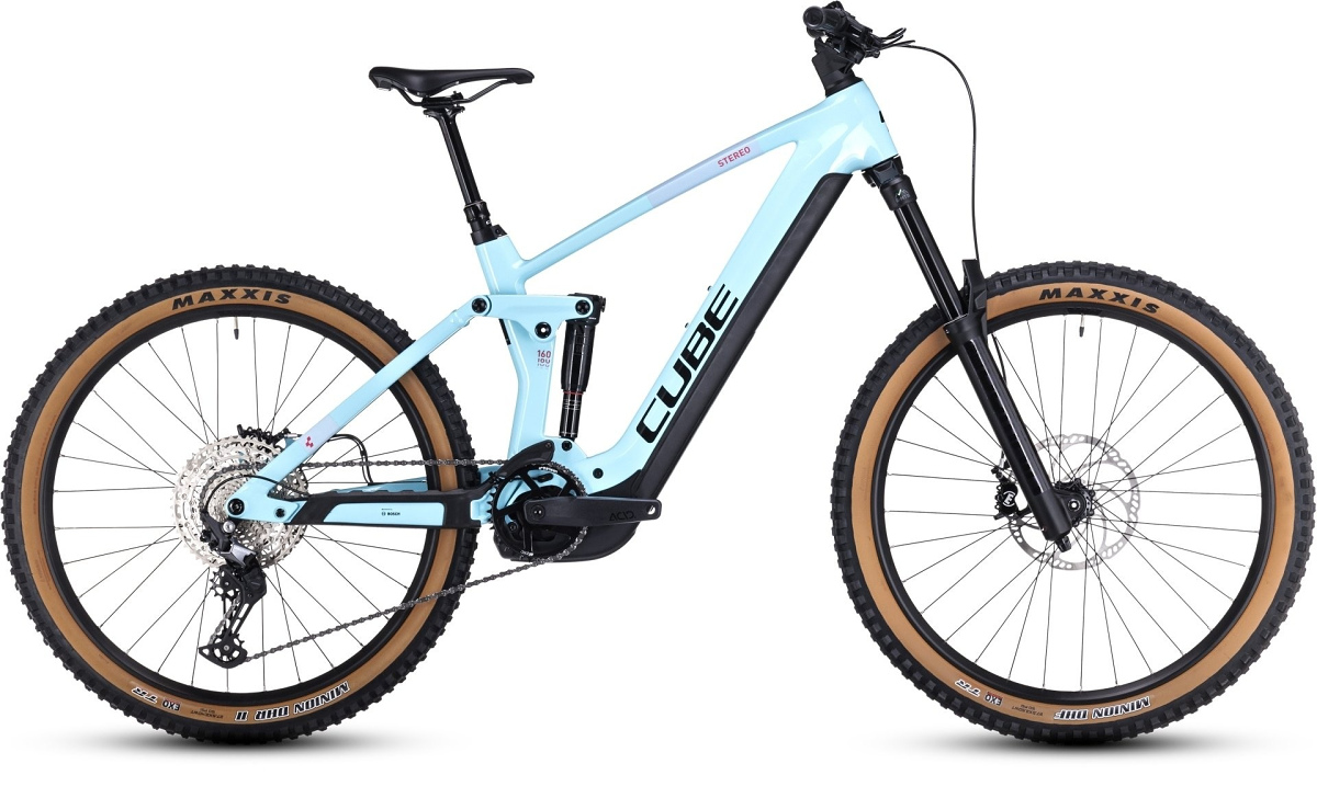 CUBE Stereo Hybrid 160 HPC Race 625 27.5 iceblue´n´black